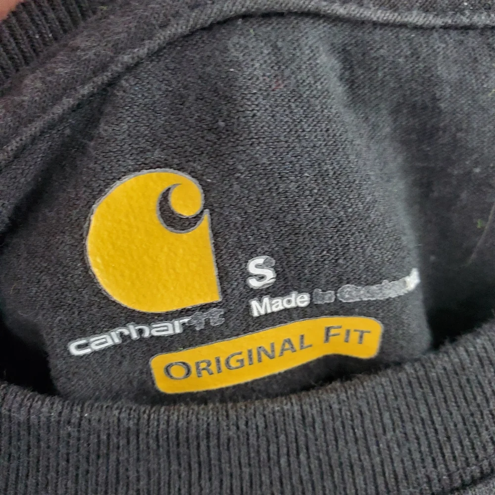 Carhartt black "Love is One" crewneck t-shirt S - Picture 4 of 13